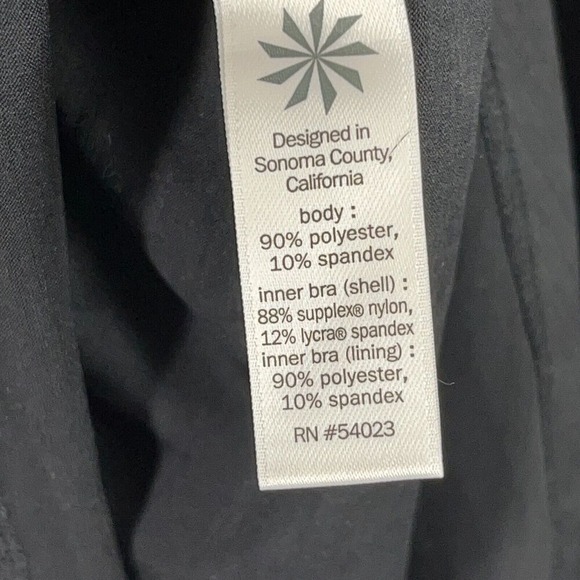 Athleta Racerback Performance Tank Small Built In Support Training Studio Active - Picture 7 of 12